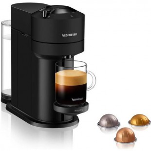 KRUPS NESPRESSO YY4606FD Vertuo Next Machine a café + coffret découverte 12 capsules, 5 tailles de tasses, Expresso, Connectée, 