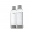 MYSODA - Pack de 2 bouteilles Gray PET et Biocomposite 1L