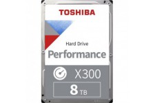Disque Dur Interne - TOSHIBA - X300 - 8To - 7200 tr/min - 3.5 Boite Retail (HDWR480EZSTA)