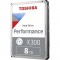 Disque Dur Interne - TOSHIBA - X300 - 8To - 7200 tr/min - 3.5 Boite Retail (HDWR480EZSTA)