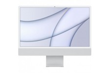 Apple - 24 iMac Retina 4,5K (2021) - Puce Apple M1 - RAM 8Go - Stockage 512Go - GPU 8 coeurs - Argent