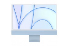 Apple - 24 iMac Retina 4,5K (2021) - Puce Apple M1 - RAM 8Go - Stockage 256Go - GPU 8 coeurs - Bleu