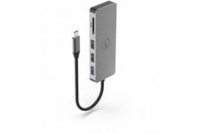 Mobility Lab - ML301273 - Mini dock USB-C power delivery - 7 en 1 - HDMI Hub usb 3.0 card reader - Gris Sideral