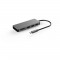 Mobility Lab - ML301273 - Mini dock USB-C power delivery - 7 en 1 - HDMI Hub usb 3.0 card reader - Gris Sideral