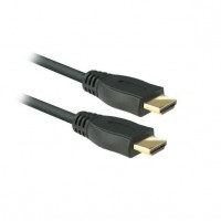 APM Cordon HDMI 4K Ethernet - Mâle/Mâle - Noir - 1,8m - Clip