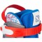 Rollers quad reglable - NIIDJAM - Enfant - Bleu et blanc - GEOMETRIE