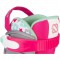 Roller en ligne reglable -NIIDJAM - Enfant - STAR - Blanc et rose