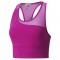 PUMA - Brassiere sport Flawless - coques amovibles - technologie DRYCELL évacuation humidité - rose - femme