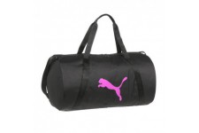 PUMA - Sac de sport Atess - sac de fitness / training pour femme - forme barril - noir et rose