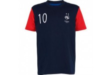 WEEPLAY T-shirt Football FFF Mbappe - Maillot Adulte 100% coton jersey