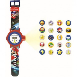 MARIO KART Montre digitale avec projection de 20 images - LEXIBOOK