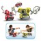 YCOO STREET KOMBAT - Pack de 2 robots interactifs - Effets Sonores et Lumineux - 14 cm