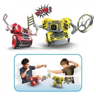 YCOO STREET KOMBAT - Pack de 2 robots interactifs - Effets Sonores et Lumineux - 14 cm