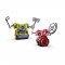 YCOO STREET KOMBAT - Pack de 2 robots interactifs - Effets Sonores et Lumineux - 14 cm