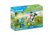 PLAYMOBIL - 70515 - Cavalier et poney Lewitzer
