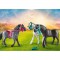PLAYMOBIL - 70999 - 3 chevaux : Frison, Knabstrupper et Andalou
