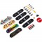 FINGER SKATE - TECH DECK - PACK 4 FINGER SKATES - 6028815 - Authentique Planches a roulettes a customiser 96 mm - Modele aléatoi