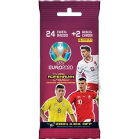 UEFA EURO 2020™ Adrenalyn XL™ 2021 Kick Off - FAT PACK de 24 cartes + 2 cartes rares - Panini - Football