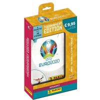 UEFA EURO 2020 Stickers 2021 Tournament Edition - Boîte métal de 8 pochettes - Panini - Football