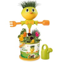 Smoby - Silence ça Pousse - Epouvantail - Jeu de Jardinage pour Enfant - DIY - Accessoires Inclus - Des 5 Ans - 870316