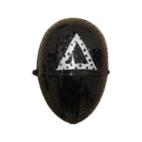 SQUID GAME Masque déguisement - Soldat triangle