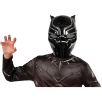 RUBIES Masque Black Panther métallique 1/2