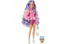 Barbie - Barbie Extra Bulldog Hipster - Poupée Mannequin - Des 3 ans