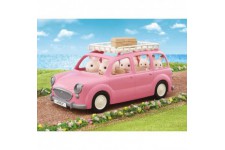 SYLVANIAN FAMILIES - Le monospace rose et set de pique-nique