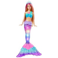 Barbie - Sirene Lumieres De Reve - Poupée - Des 3 ans