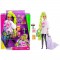 Barbie - Barbie Extra Natte Vert Fluo - Poupée