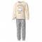 HARRY POTTER Pyjama Beige/Gris Chiné Enfant