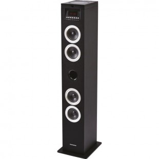 THOMSON DS120CD - Tour haut-parleurs multimédia - Lecteur CD - 60W - Bluetooth, USB, Radio FM - Affichage LED - Noire