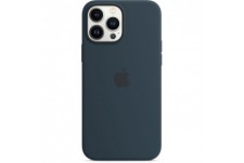 APPLE Coque Silicone pour iPhone 13 Pro Max avec MagSafe - Abyss Blue