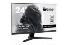 Ecran PC Gamer - IIYAMA G2440HSU-B1 - Master Black Hawk - 23,8 FHD - Dalle IPS - 1 ms - 75Hz - HDMI / DisplayPort - AMD FreeSync