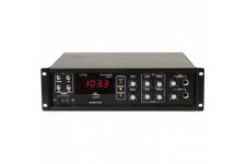 LTC PAA80BT Amplificateur public address 80w avec bluetooth, usb-mp3 et tuner fm - Noir