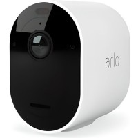 Arlo Pro 3 - Pack de 1 caméra de surveillance Wifi sans fil - Blanc - 2K - Eclairage spotlight intégré - Champ de vision a 160°