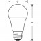 LEDVANCE Ampoule SMART+ ZigBee STANDARD DEPOLIE 60W E27