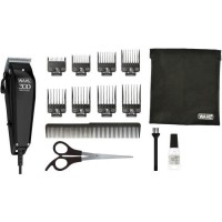 Tondeuse cheveux Home Pro 300 - WAHL 20102.0460 - Kit 15 pieces - 8 guides de coupe 3 mm a 25 mm - Filaire
