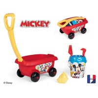 Mickey chariot de plage garni
