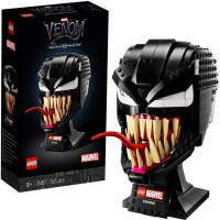 LEGO Marvel Spider-Man 76187 Le Masque de Venom, Jeu de Construction pour Adulte, Modele de Collection, Idée de Cadeau