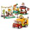 LEGO 41701 Friends Le Marché de Street Food, avec Jouet Camion Tacos et Bar a Jus, Idée de Cadeau Créatif pour Enfants +6 ans