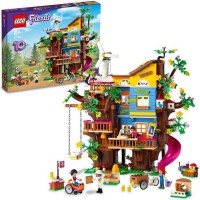 LEGO 41703 Friends La Cabane de l'Amitié dans l'Arbre, Set avec Mini-Poupées Mia et River, Jouet Éducatif pour Enfants +8 Ans