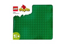 LEGO 10980 DUPLO La Plaque De Construction Verte, Socle de Base Pour Assemblage et Exposition, Jouet de Construction Pour Enfant