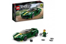 LEGO 76907 Speed Champions Lotus Evija Voiture de Course, Jouet Réduit Avec Minifigure de Pilote de Course, Jouet Pour Enfants