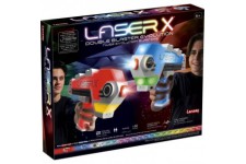 LANSAY - LASER X - Double Blaster Évolution - Jeu de Laser Game - Portée jusqu'a 90 metres - Des 6 ans