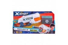 PISTOLET XSHOT Reflex 6 - Barillet rotatif 6 coups - 16 Fleches