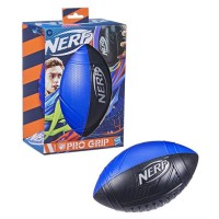 NERF - Ballon de football américain Pro Grip - Bleu