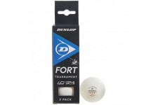Balle de tennis de table - DUNLOP - 40+ FORT TOURNAMENT 3 BALL BOX