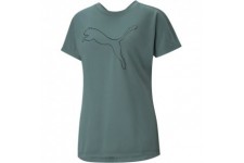 PUMA - T-shirt de sport Cat Tree - technologie Drycell - vert - femme