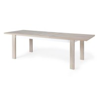 Table extensible OLERON - 8/10 personnes - Décor chene - Made in France - L 180/240 x P 90 x H 70 cm - GAMI
